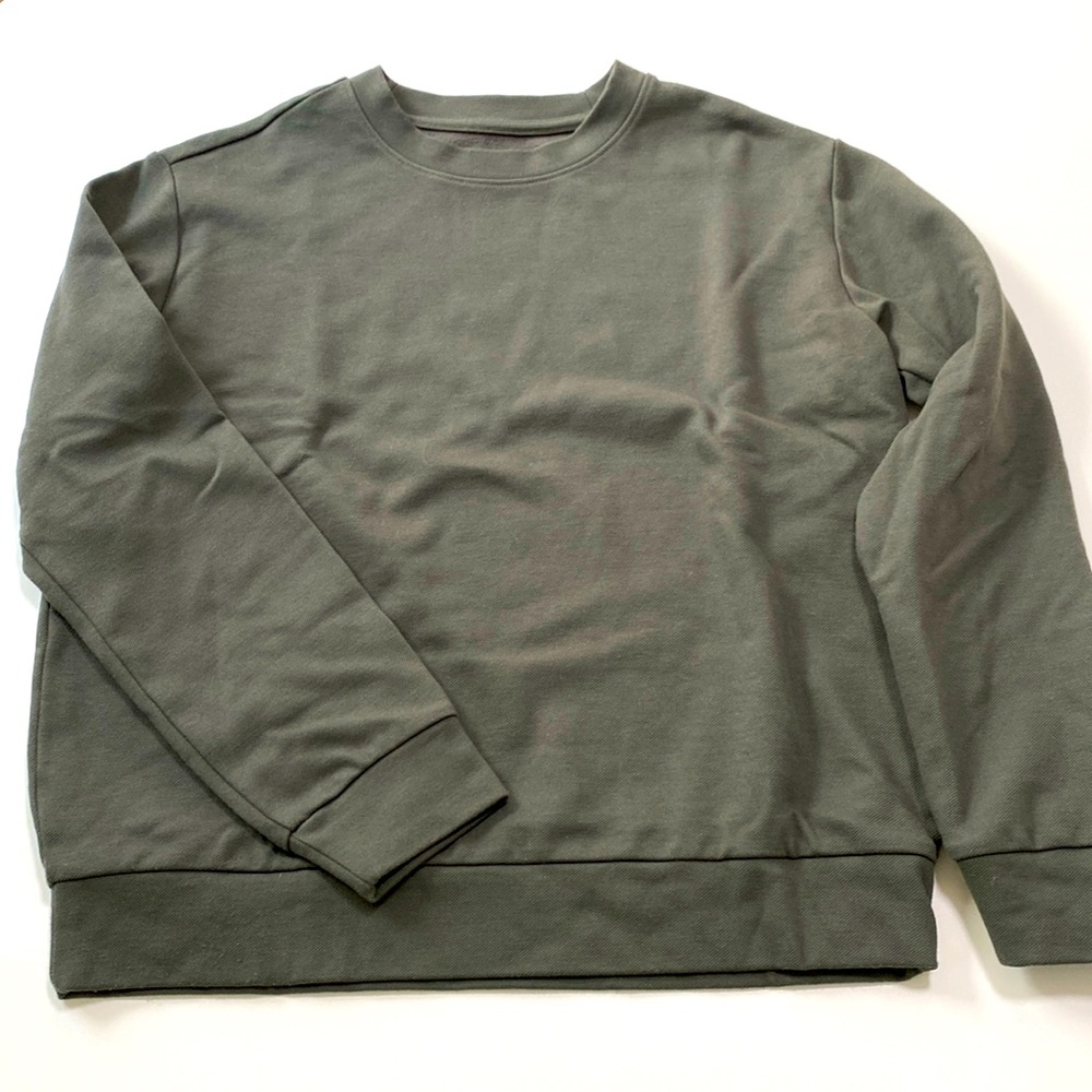 Lou & Grey dark green sweatshirt